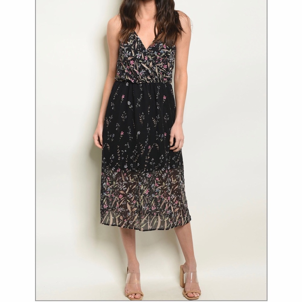 Floral Midi Dress
